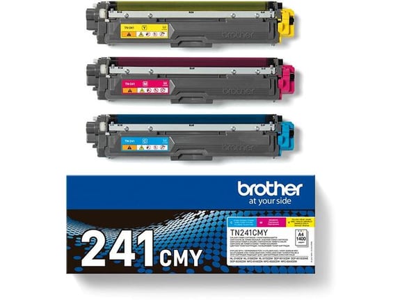 BROTHER set tonerjev TN-241CMY, črna, modra, škrlatna, rumena