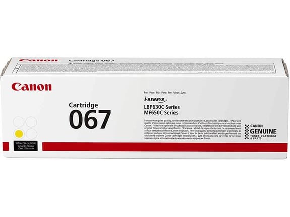 CANON CRG-067 Y (5099C002) rumen, originalen toner