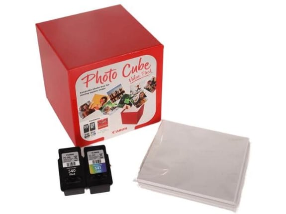 CANON PG-540/CL-541 + PP-201 (5225B012) photo cube value pack, komplet kartuš