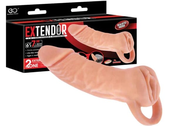 NMC PodaljŠek Penisa In Masturbator Extendor 7''