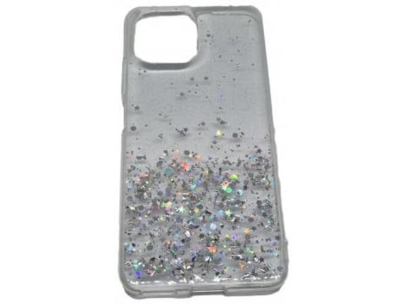 ONASI silikonski ovitek Sparkle za Samsung Galaxy S24 Plus 5G, prozorna