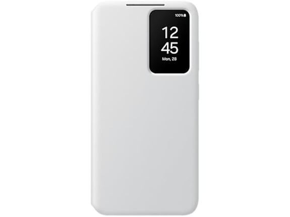 SAMSUNG Galaxy S24+ Smart View Wallet Case White EF-ZS926CWEGWW