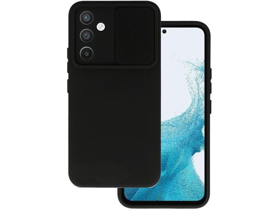 ONASI silikonski ovitek Lens Cover za Samsung Galaxy A05s, črna