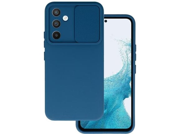 ONASI silikonski ovitek Lens Cover za Samsung Galaxy A05s, moder