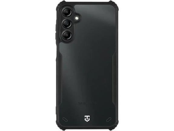 TACTICAL silikonski ovitek Quantum za Samsung Galaxy A15 5G, prozorno črna