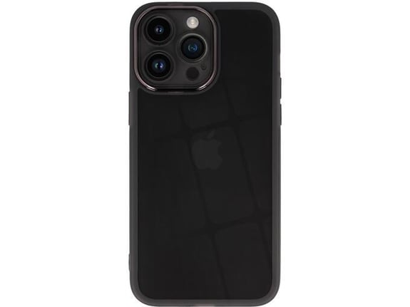 ONASI silikonski ovitek za Samsung Galaxy S24 Ultra 5G, prozorno temna s sivo obrobo