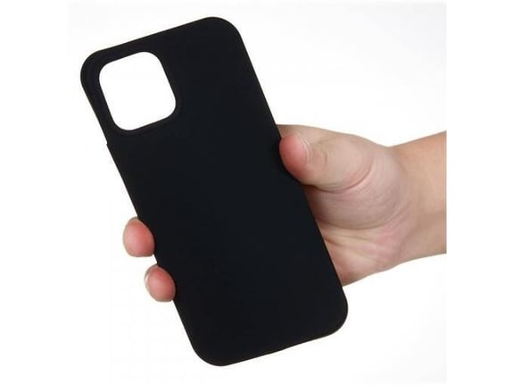 ONASI silikonski ovitek Liquid za Samsung Galaxy S24 Ultra 5G, črna