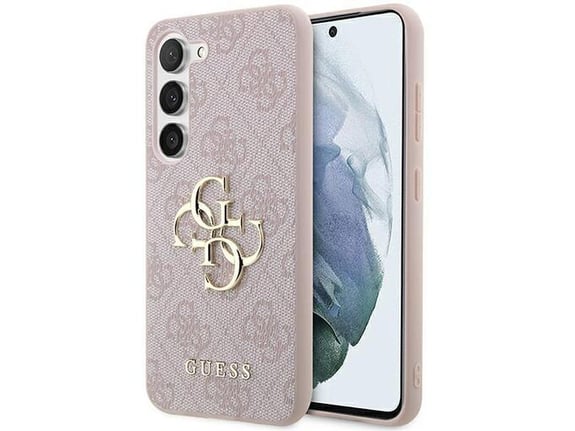 GUESS ovitek za Samsung Galaxy S24 5G, roza, GUHCS24S4GMGPI