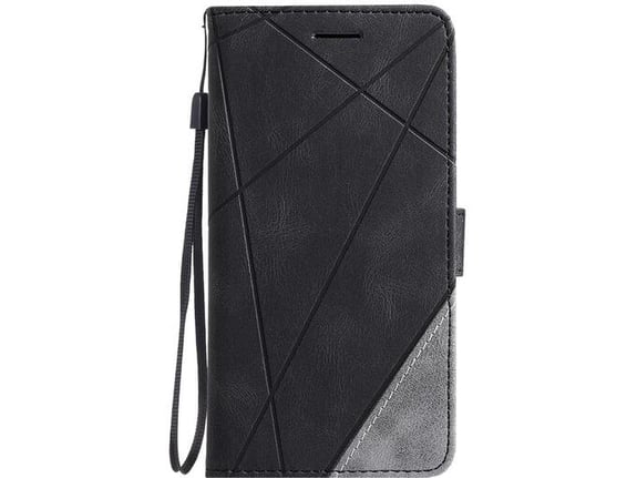 Chameleon Samsung Galaxy S24+ - Preklopna torbica (WLGO-Lines) - črna