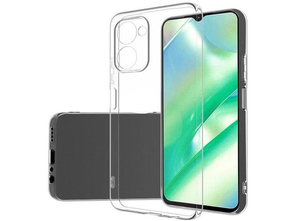 ONASI silikonski ovitek Clear Case 1,8 mm za Realme C53 4G, prozorna