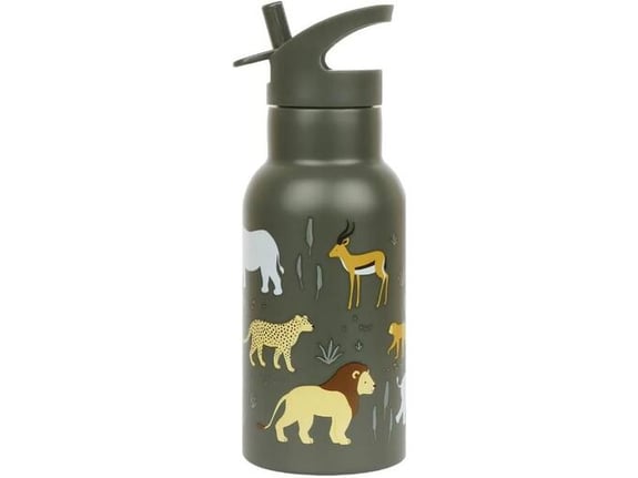 A LITTLE LOVELY COMPANY termo steklenička 350ml, Savanna