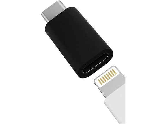 HAVANA ADAPTER  Lightning na Type C 2A - črn
