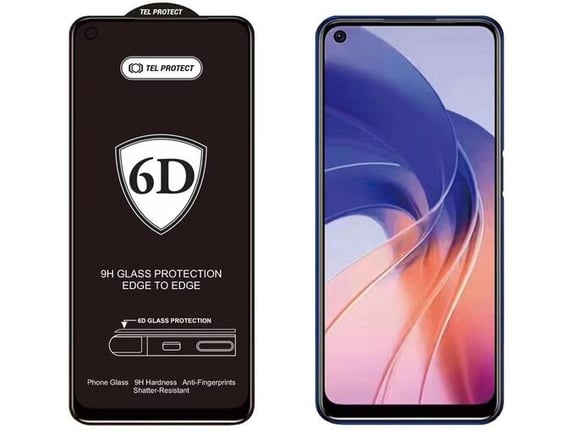 Premium 6D Full Glue ZAŠČITNO KALJENO STEKLO Realme 11 Pro / Realme 11 Pro Plus