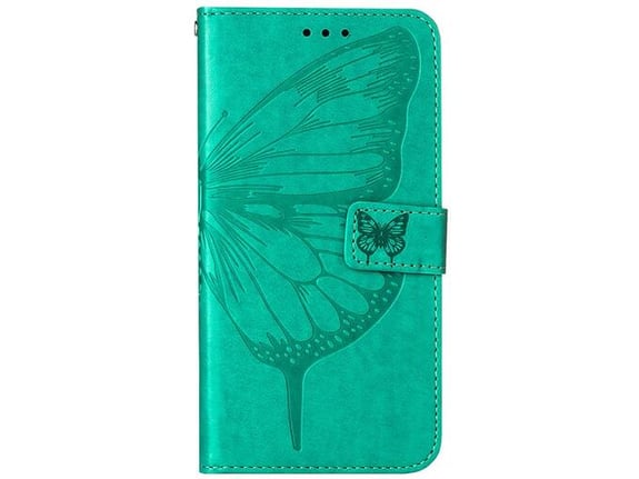 Chameleon Samsung Galaxy S23 FE - Preklopna torbica (WLGO-Butterfly) - turkizna
