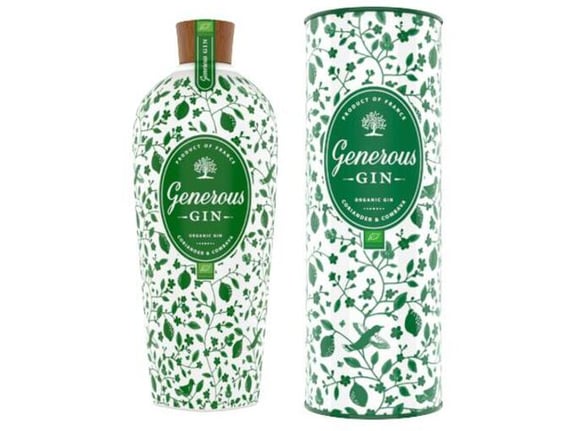 GENEROUS gin Green Organic 0,7 l