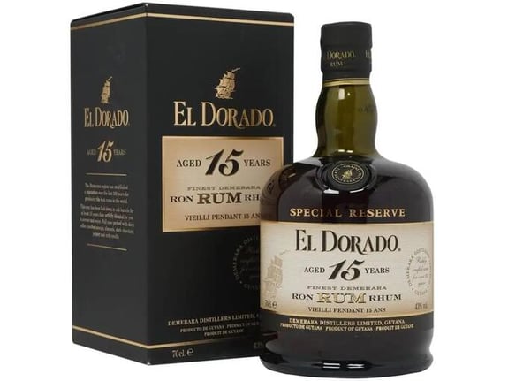 ELDORADO rum El Dorado 15 Let + Gb 0,7 l605427