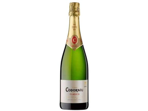 CODORNIU peneče vino Cava Clasico Semi-sec 0,75 l