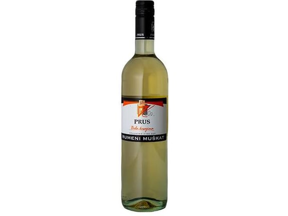PRUS vino Rumeni Muškat 0,75 l