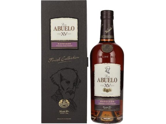 ABUELO rum Anejo XV NAPOLEON Cask Finish + GB 0,7 l607137
