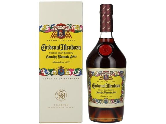 CARDENAL vinjak Brandy Mendoza Brandy de Jerez + GB 0,7 l651020-02