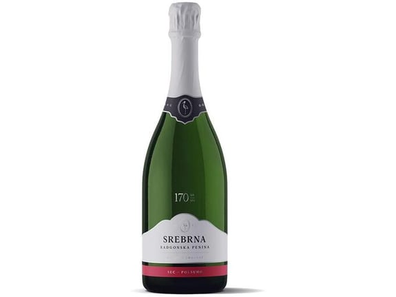 RADGONSKE penina Srebrna Sec gorice 0,75 l