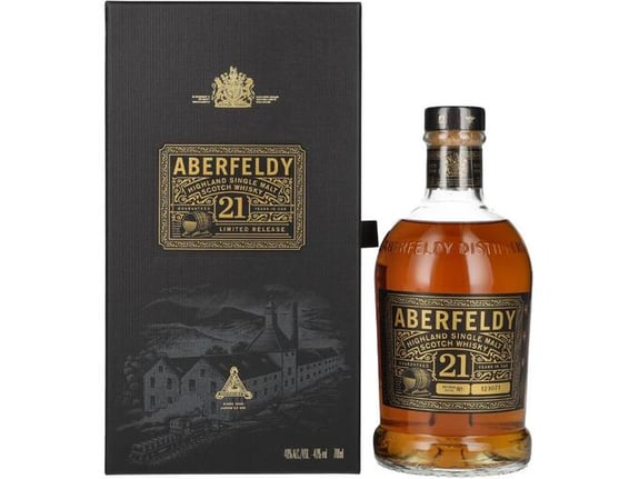 ABERFELDY škotski whisky 21 YO + GB 0,7 l682002-01