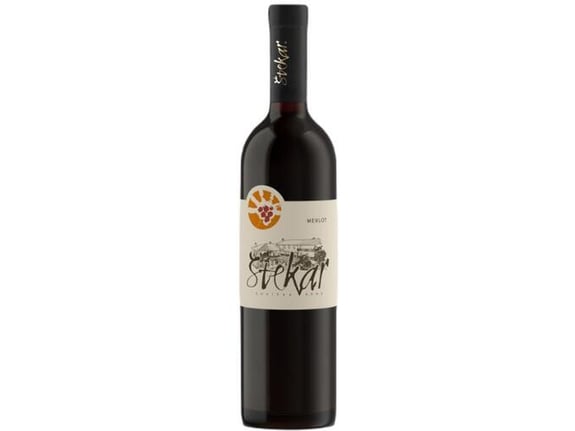 STEKAR vino Merlot 2019 Štekar 0,75 l