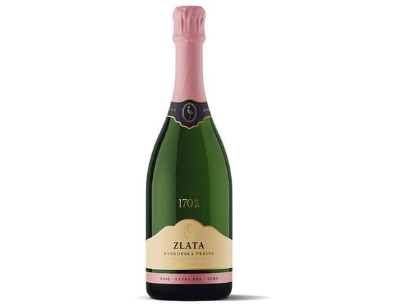 RADGONSKE penina Zlata Extra Dry Rose gorice 0,75 l