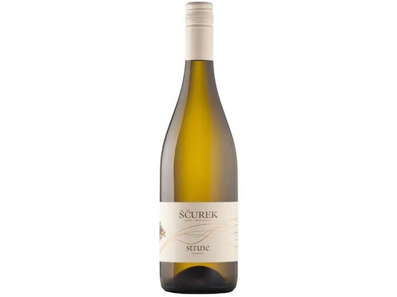 SCUREK vino Strune belo Ščurek 0,75 l