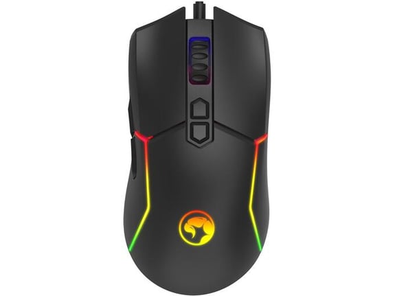 MARVO M655 RGB 12000DPI črna gaming miška