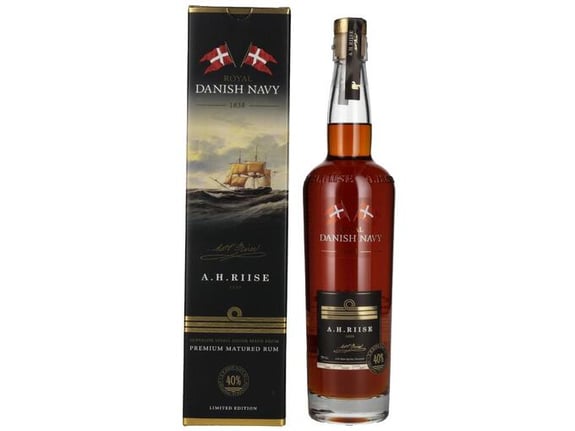 AH RIISE rum Danish Navy A.H. Riise + GB 0,7 l606299