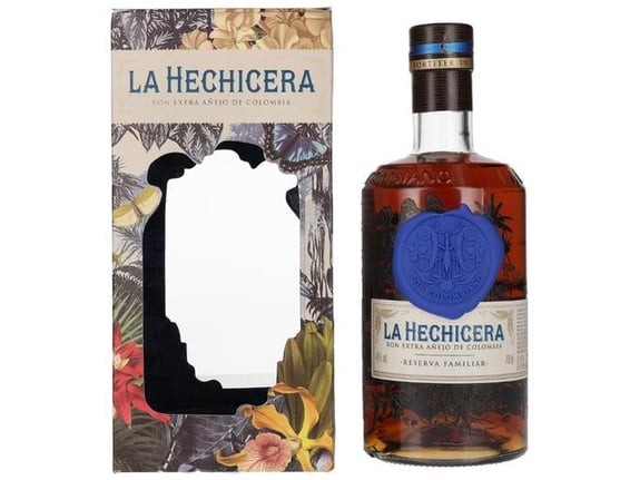 LA HECHICERA rum Reserva Familiar + GB 0,7 l
