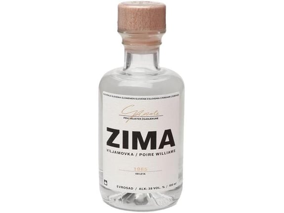 DESTILARNA ZIMA sadno žganje Viljamovka Zima 0,1 l
