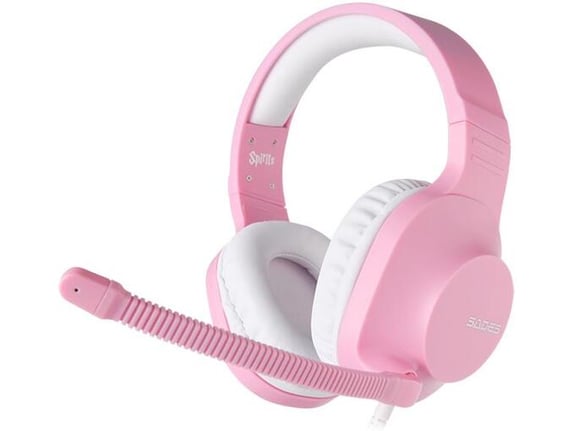 SADES Spirits Gaming roza, slušalke z mikrofonom