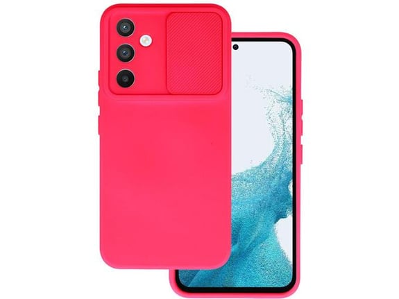 ONASI silikonski ovitek Lens Cover za Samsung Galaxy A15 5G, roza