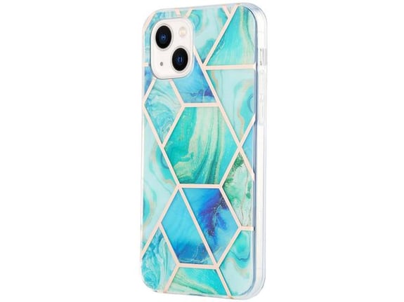 CHAMELEON ovitek za gumiran TPU Apple iPhone 15, green marble