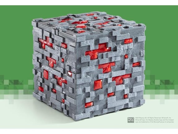 NOBLE COLLECTION – minecraft – illuminating redstone ore