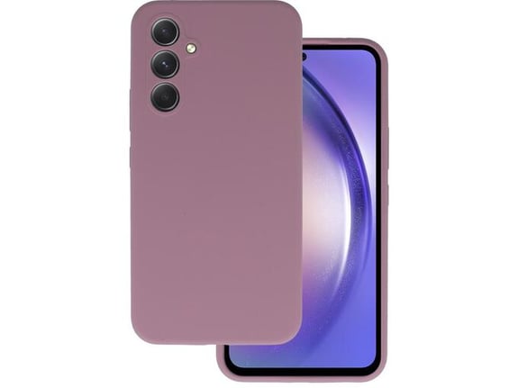 ONASI silikonski ovitek za Samsung Galaxy A55, mat vijolična