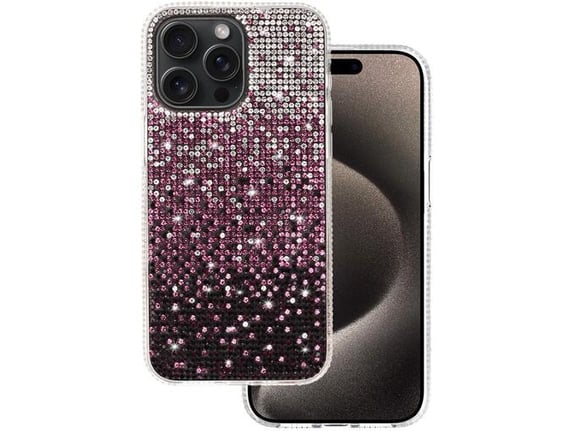 ONASI silikonski ovitek Star Light za Samsung Galaxy S24 Ultra 5G, roza