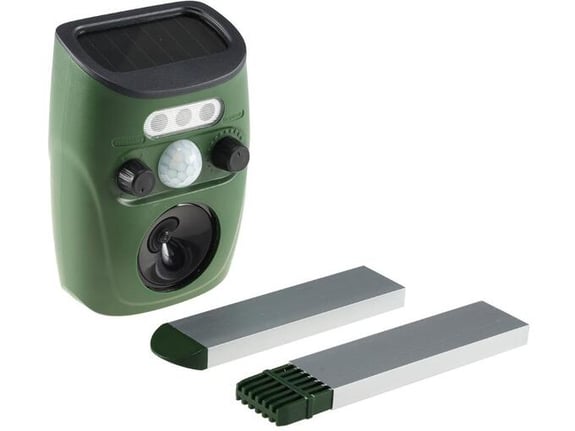 CT solarni ultrazvočni odganjalec miši, podgan, kun ter mačk in psov s senzorjem gibanja