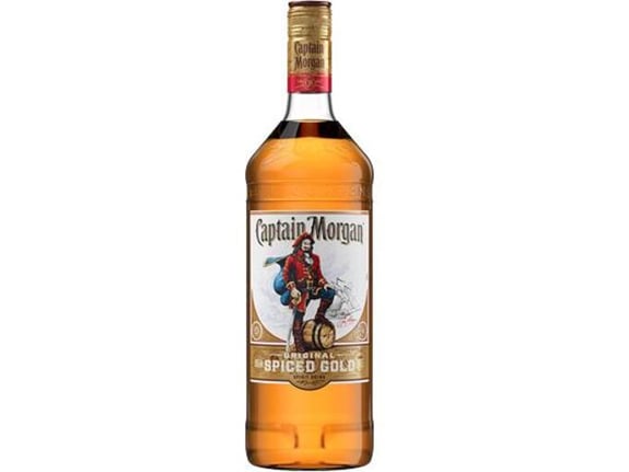 CAPTAIN MORGAN rum Spiced Gold, 1 l