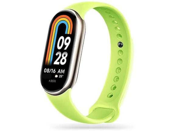 ONASI Silikonski pašček za uro Xiaomi Mi Band 8 - limeta