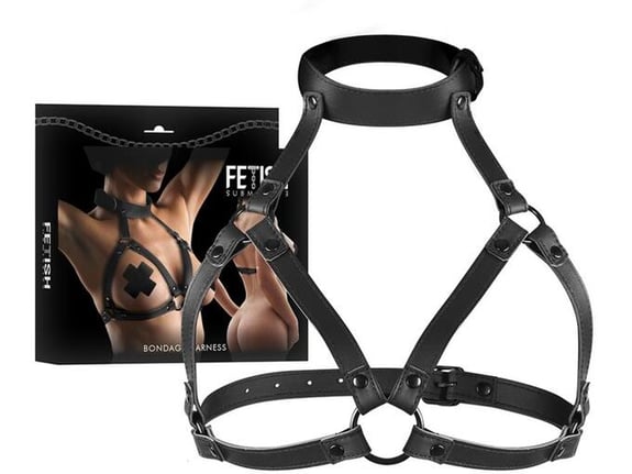 FETISH SUBMISSIVE Oprtnik Bondage Chest Harness