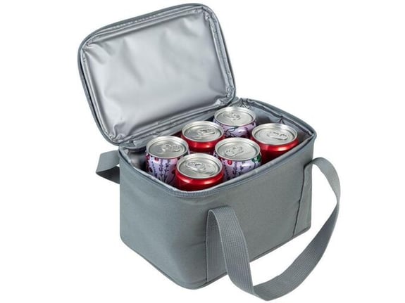 RIVACASE 5705 hladilna torba 5l za 6 x 0,5l pločevink - siva