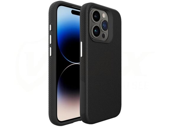 ONASI silikonski ovitek GripFlex za Samsung Galaxy A15 5G, črna