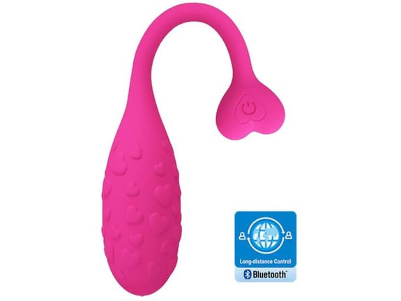 PRETTY LOVE Vibracijski JajČek Fisherman App Pink