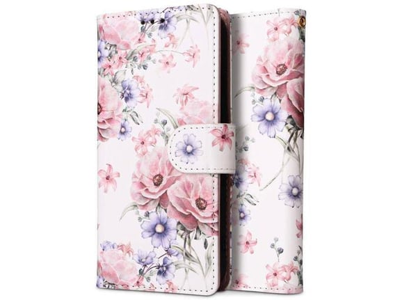 ONASI preklopna torbica Wallet denarnica Fancy Diary Samsung Galaxy A35 - Flower bela