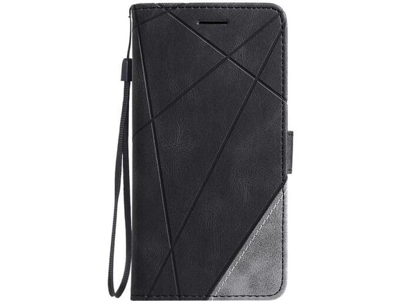 Chameleon Xiaomi Redmi Note 13 4G - Preklopna torbica (WLGO-Lines) - črna