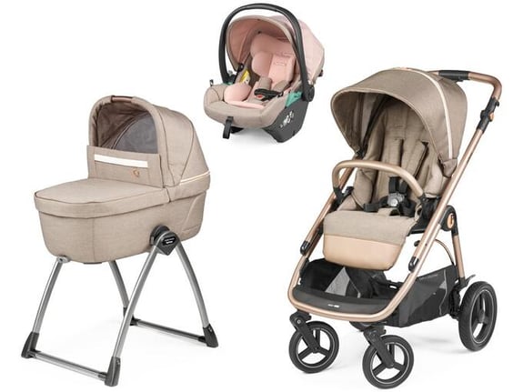 PEG PEREGO voziček 3v1 Veloce TC Belvedere Lounge, Mon Amour