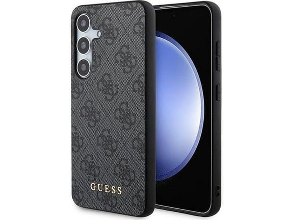 GUESS ovitek za silikonski Samsung Galaxy A35, siv